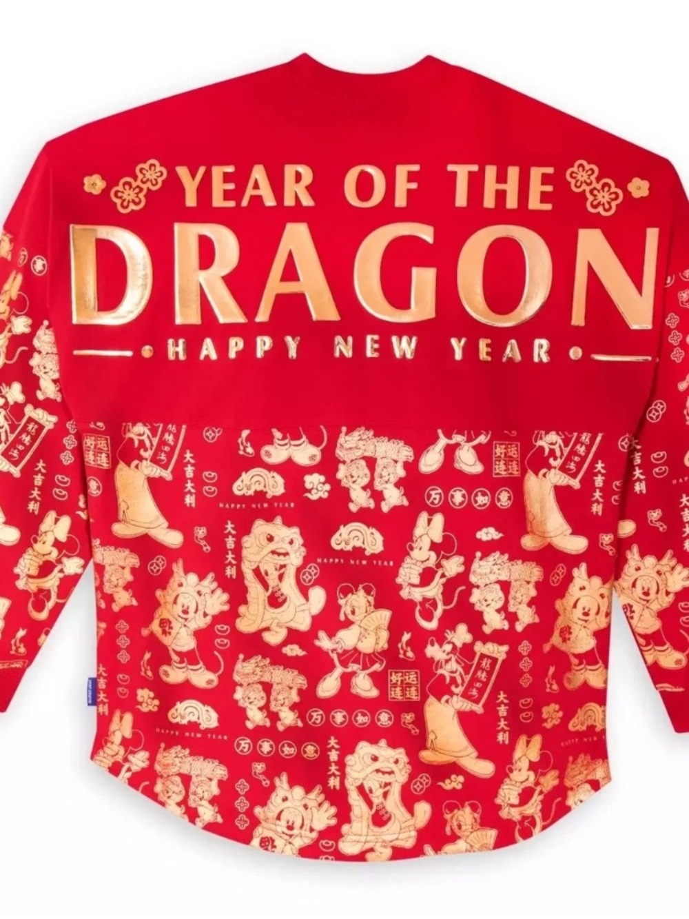 Year of the Dragon happy new year size L ADULT NWT